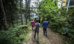 Incursioni nel bosco della colonia.