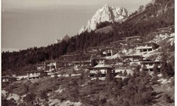 The village, then, with a little less trees-filled slope.