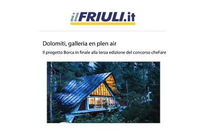 September 14, Il Friuli - Dolomiti, galleria en plen air