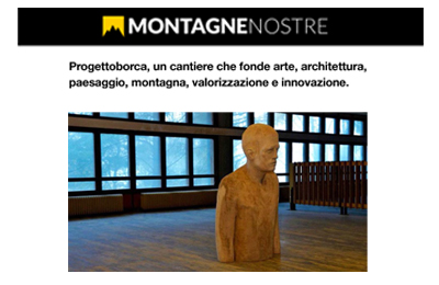 16 ottobre 2015, Montagne Nostre - Progettoborca, un cantiere che fonde arte, architettura, paesaggio, montagna, valorizzazione e innovazione