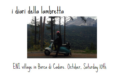 15 ottobre 2015 – I Diari della Lambretta 