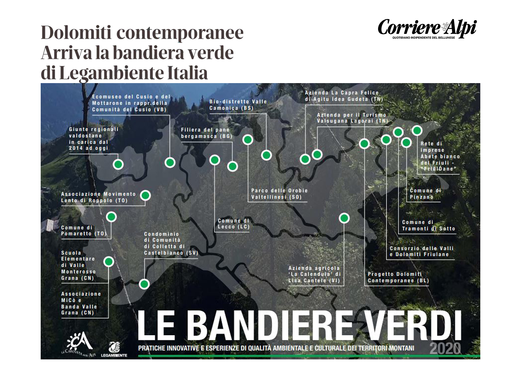 18 luglio – Corriere delle Alpi