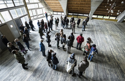 8 novembre - uno di due - visita e open studio al villaggio eni - foto giacomo de dona'