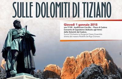 sulle dolomiti di tiziano