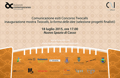 twocalls, la forma delle idee_riapertura spaizo di casso